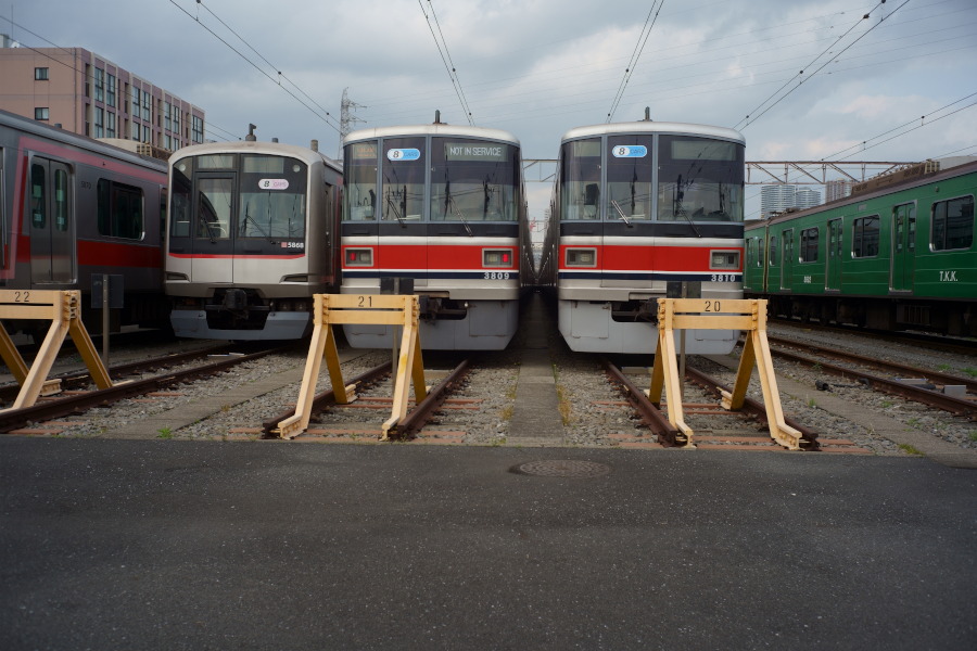 元住吉検車区